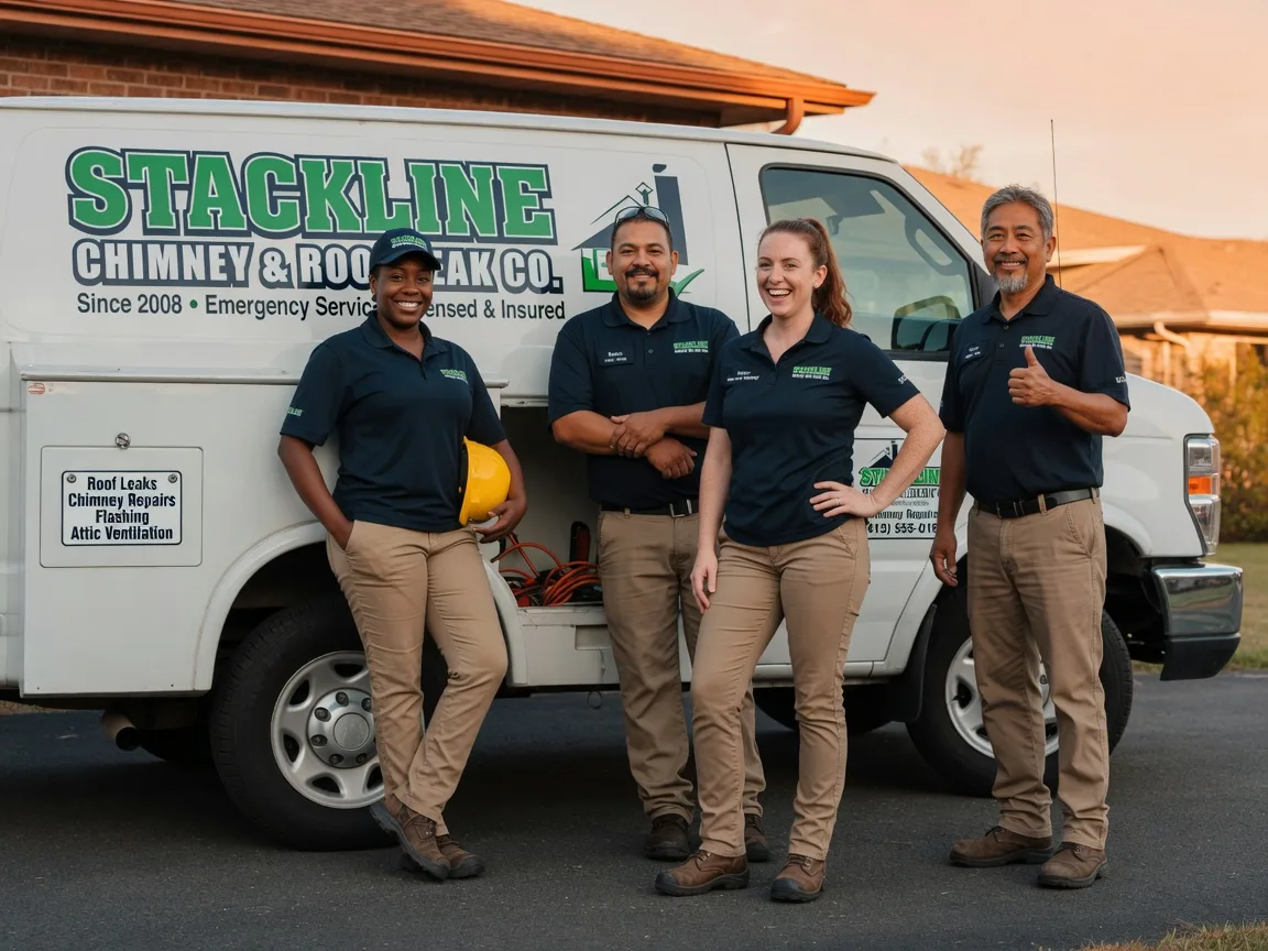 Chimney flashing repair company in Nortonville, KS